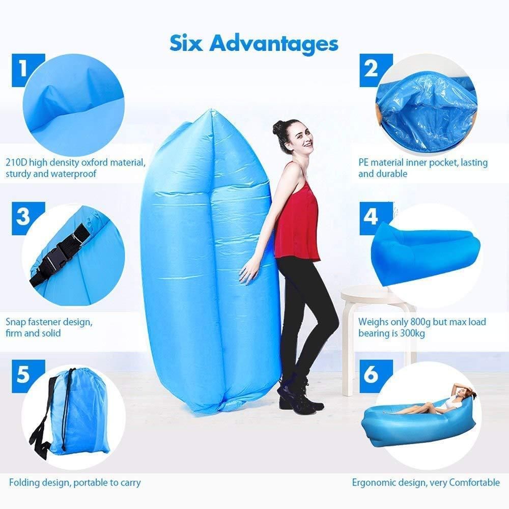 🔥Summer Sale-49% OFF🌊-Lazy Inflatable Sofa Bed