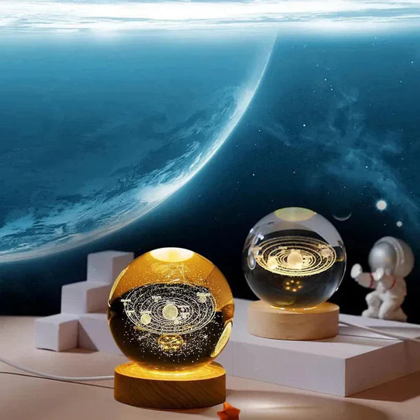 😍FLAT 70% OFF SALE🎁3D CRYSTAL BALL LAMP