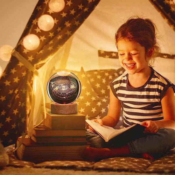 😍FLAT 70% OFF SALE🎁3D CRYSTAL BALL LAMP