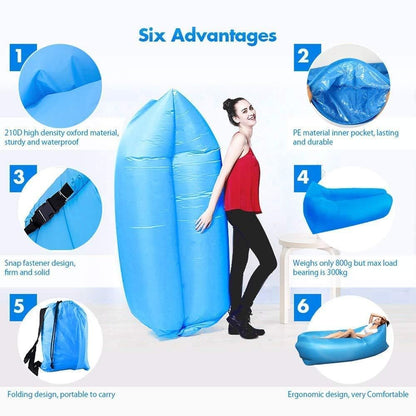 🔥Summer Sale-49% OFF🌊-Lazy Inflatable Sofa Bed