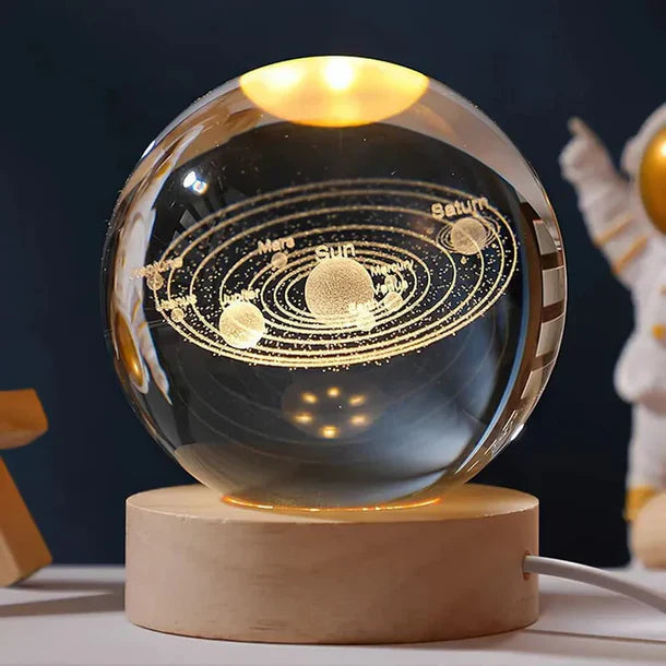 😍FLAT 70% OFF SALE🎁3D CRYSTAL BALL LAMP