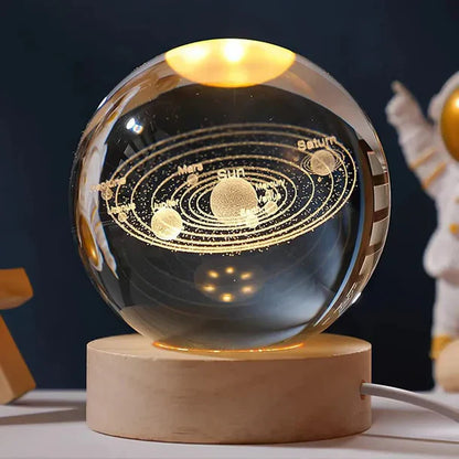 😍FLAT 70% OFF SALE🎁3D CRYSTAL BALL LAMP