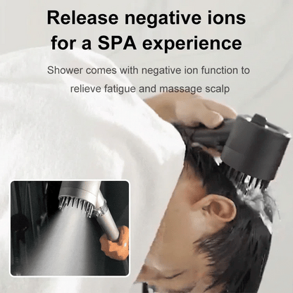 2 in 1 Massager + High Speed Shower Head