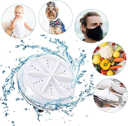 🎁Portable Ultrasonic Washing Machine