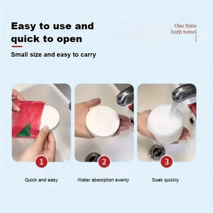 🧼 Magic Compressed Towel Tablets – Pack of 10🔥