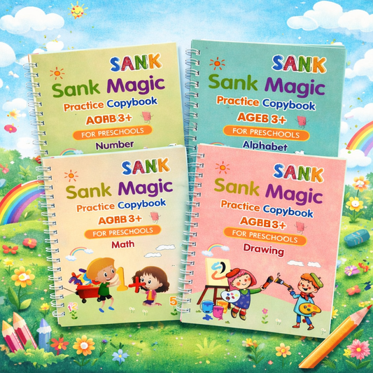 Magic Practice Book  💫Set of 4 Books🔥