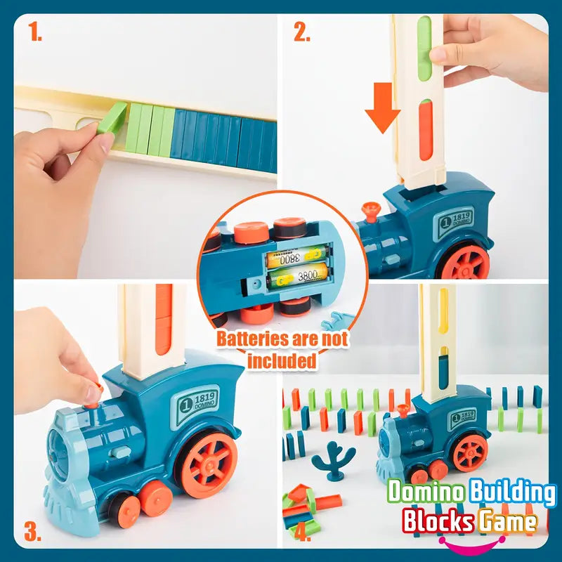 Trending Train Domino Set ⭐49% OFF SALE💫